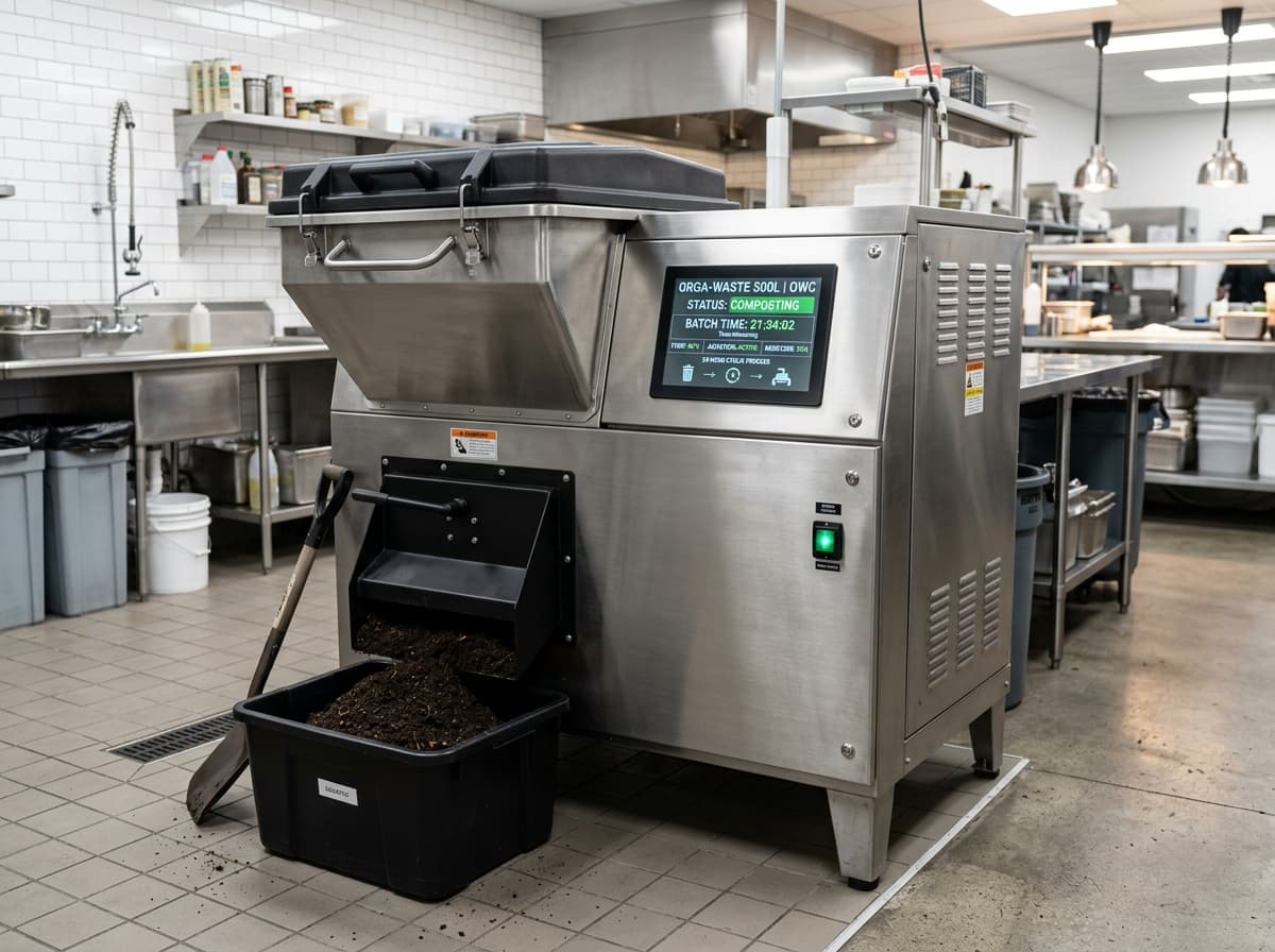 Organic Waste Composting Machine — view 1